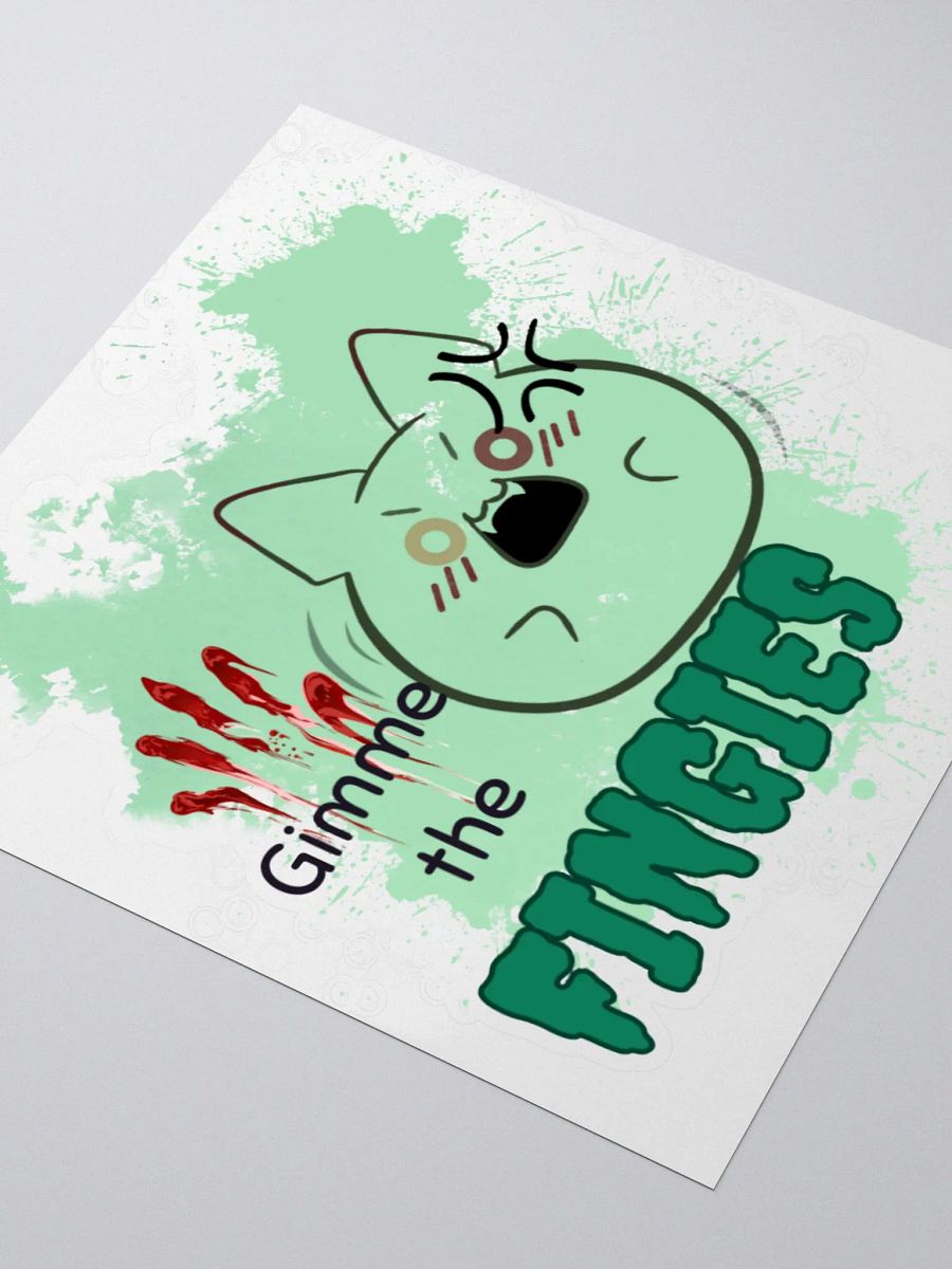 Gimme the Fingies Kiss Cut Stickers product image (3)