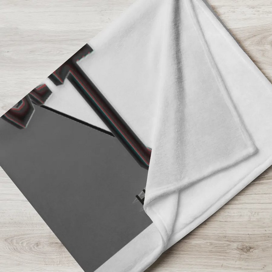 No Retreat - White - Throw Blanket product image (5)