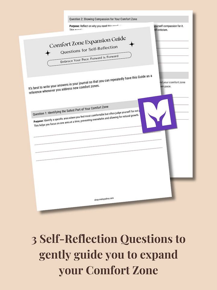 Comfort Zone Expansion Guide - FREE Printable Download product image (2)
