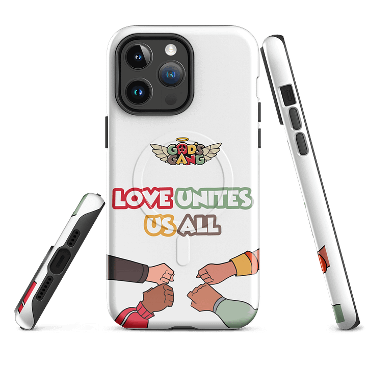 Love Unites Us All | God’s Gang iPhone Case (MagSafe) product image (4)