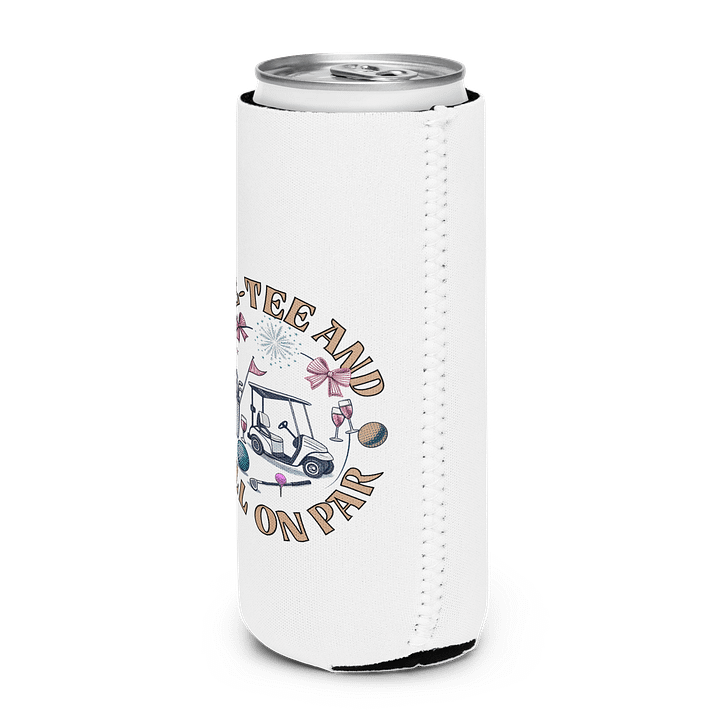 Fore Tee And Still On Par Golf Champagne Party Can Cooler product image (2)