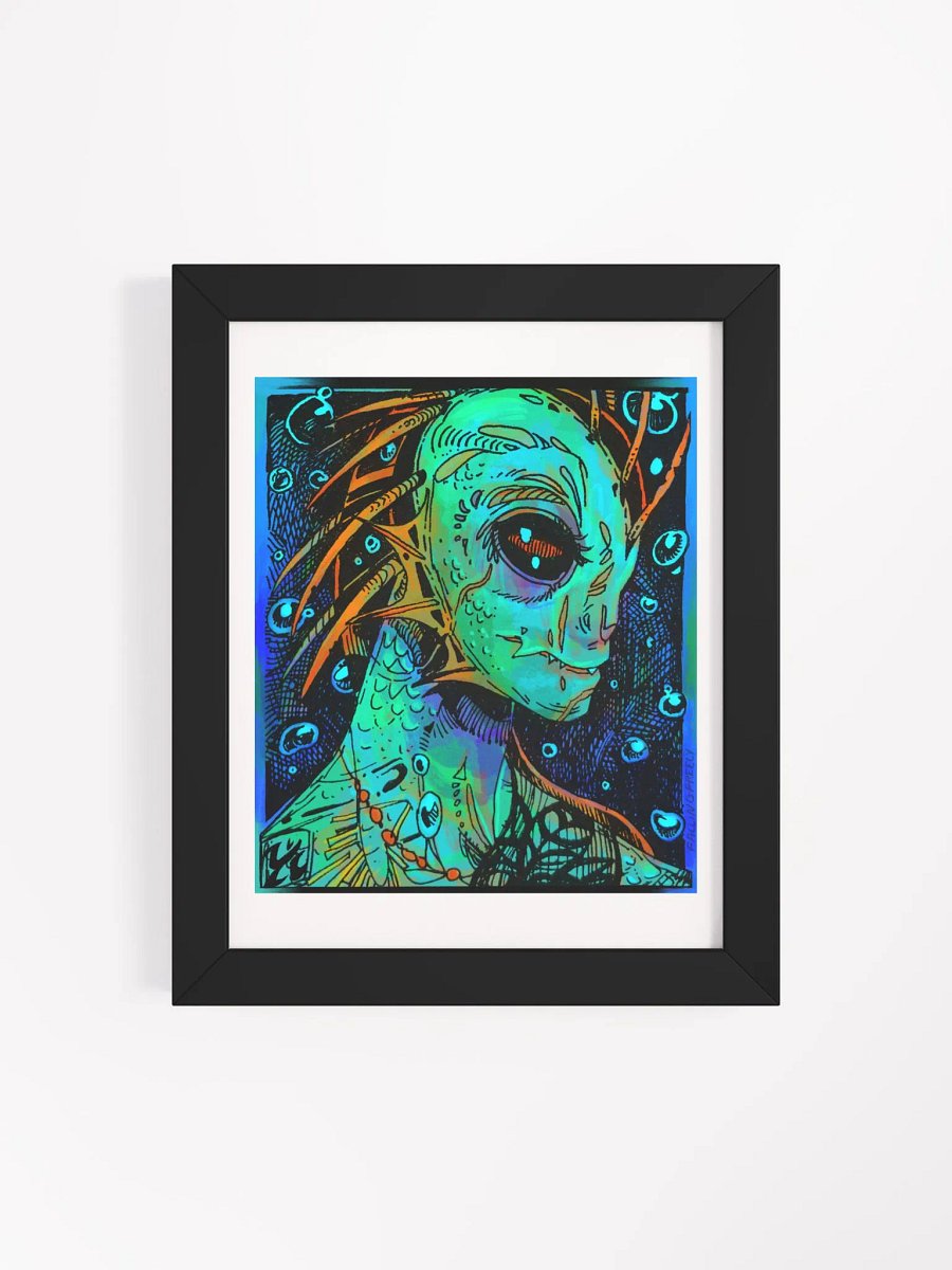 Fish Boyfriend Framed Art Print product image (4)