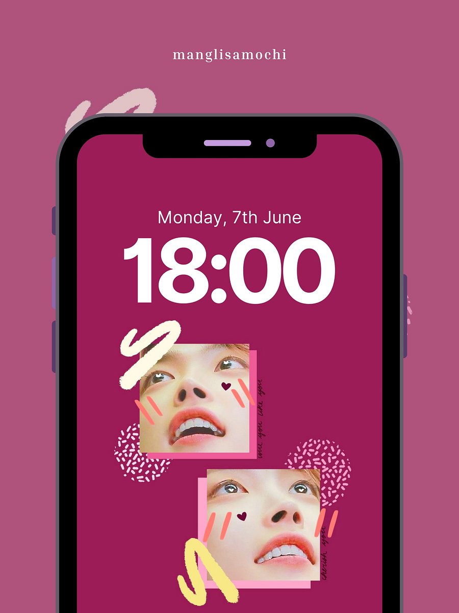 Pink Hongjoong / Digital Wallpaper Set product image (2)