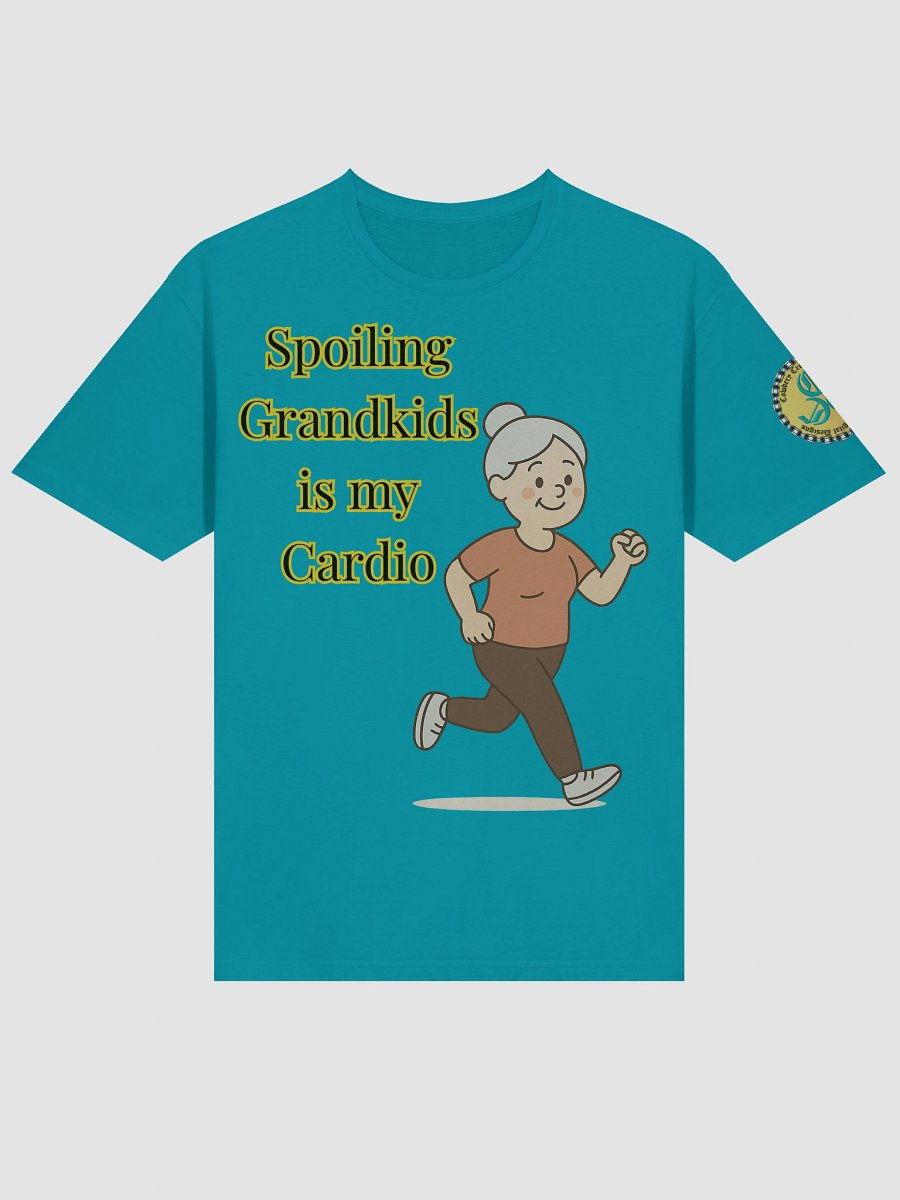 Spoiling Grandkids is my Cardio (Female) Gildan Unisex Softstyle T-Shirt Light Colors product image (24)