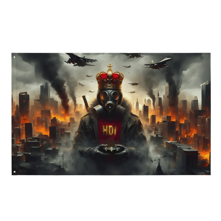 HDI Burning City Flag product image (1)