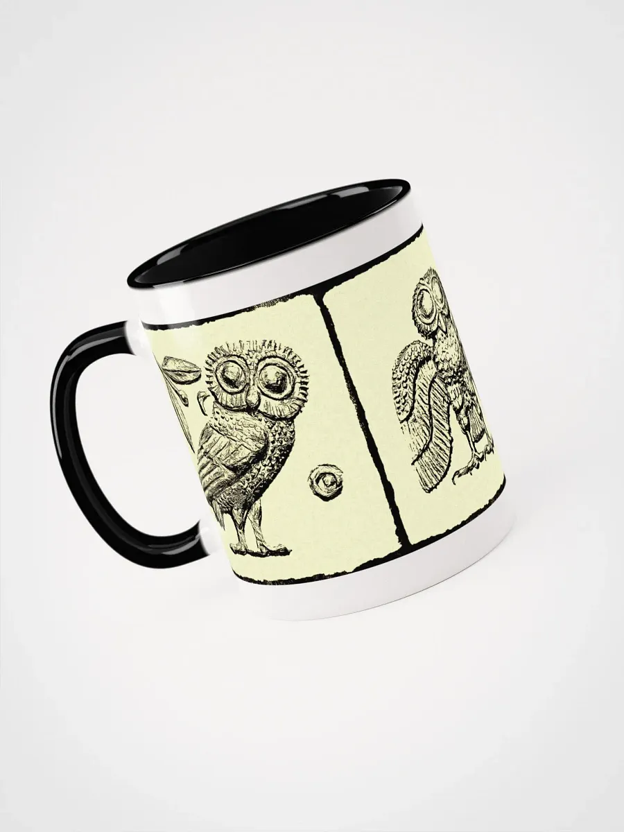 Iconic Athenian Owls Traditional Greek Art 3rd Century BC, Coffee & Tea Mug product image (1)