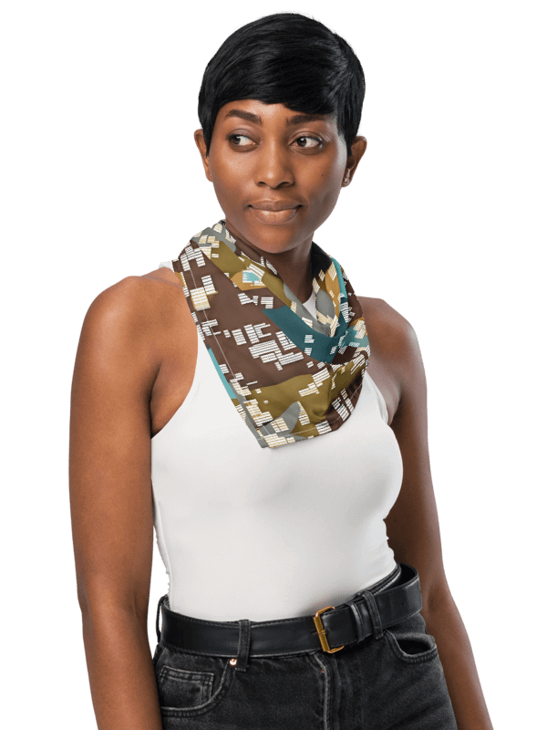 Mayan Camo Painted Bandana product image (1)