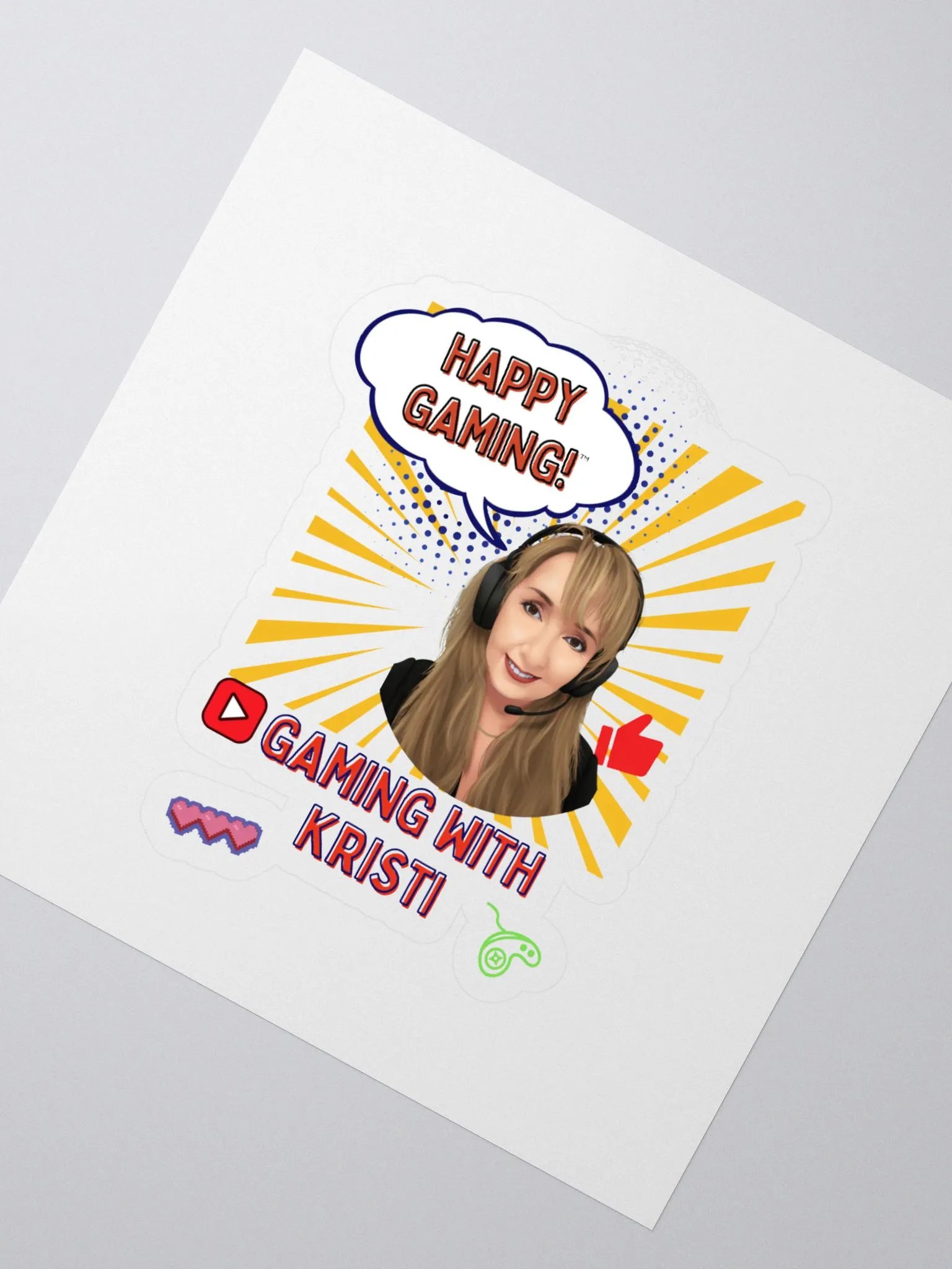 Happy Gaming Stickers product image (2)