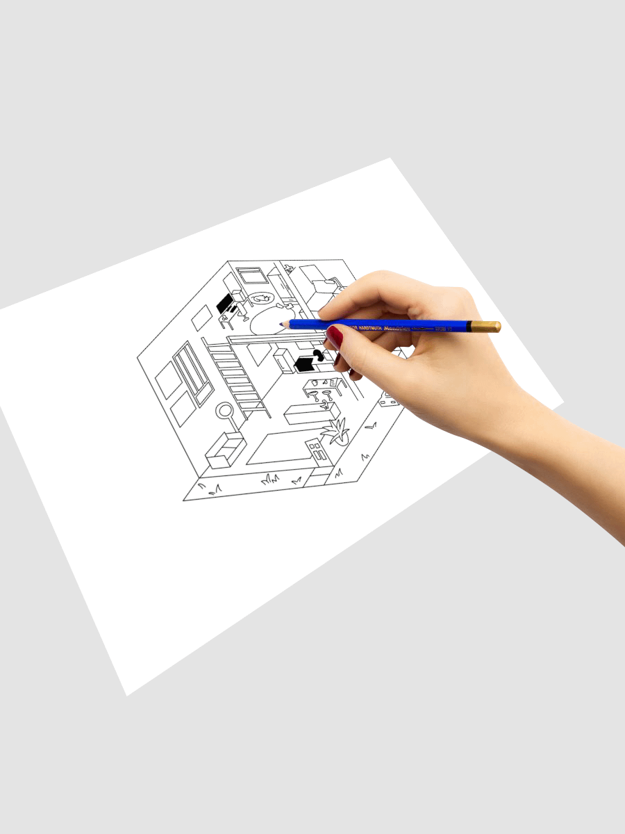 Jeff - Colouring Page [Dani & Dean Do An Internet] product image (1)