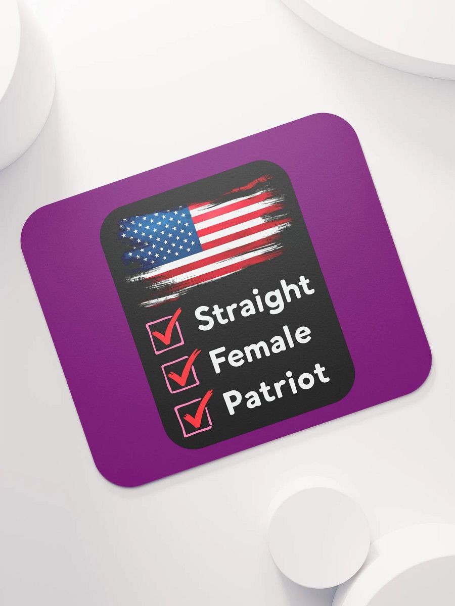 Mouse Pad: Female Checklist product image (7)