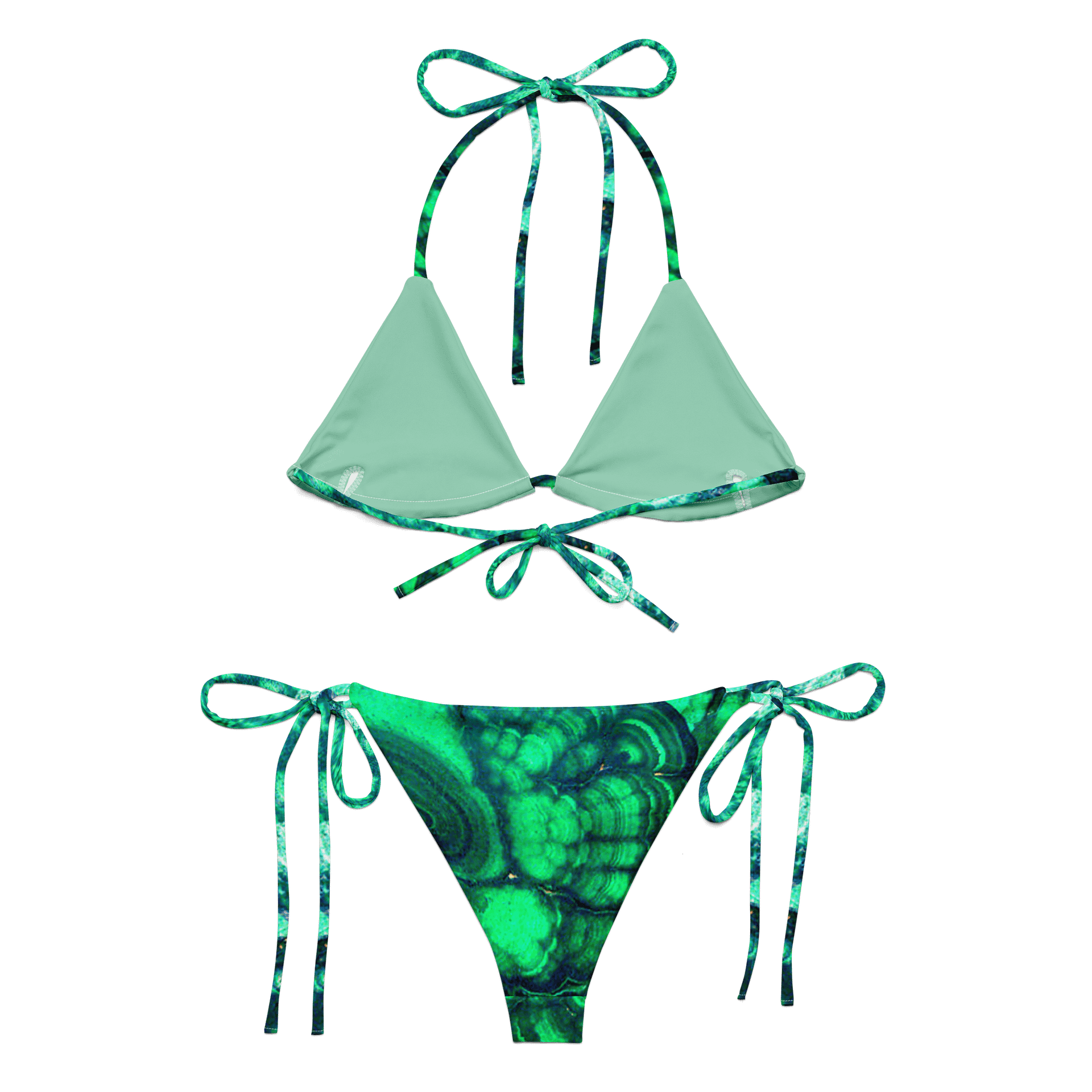 Verdant Vibe String Bikini product image (1)