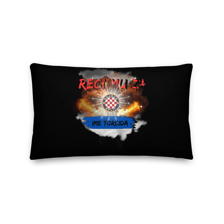 Fiery HAJDUK SPLIT All-Over Pillow product image (5)