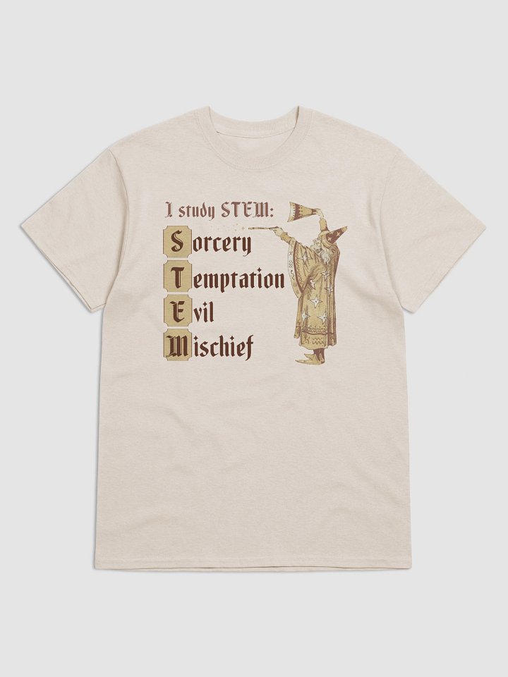 I Study STEM Wizard T-shirt product image (1)