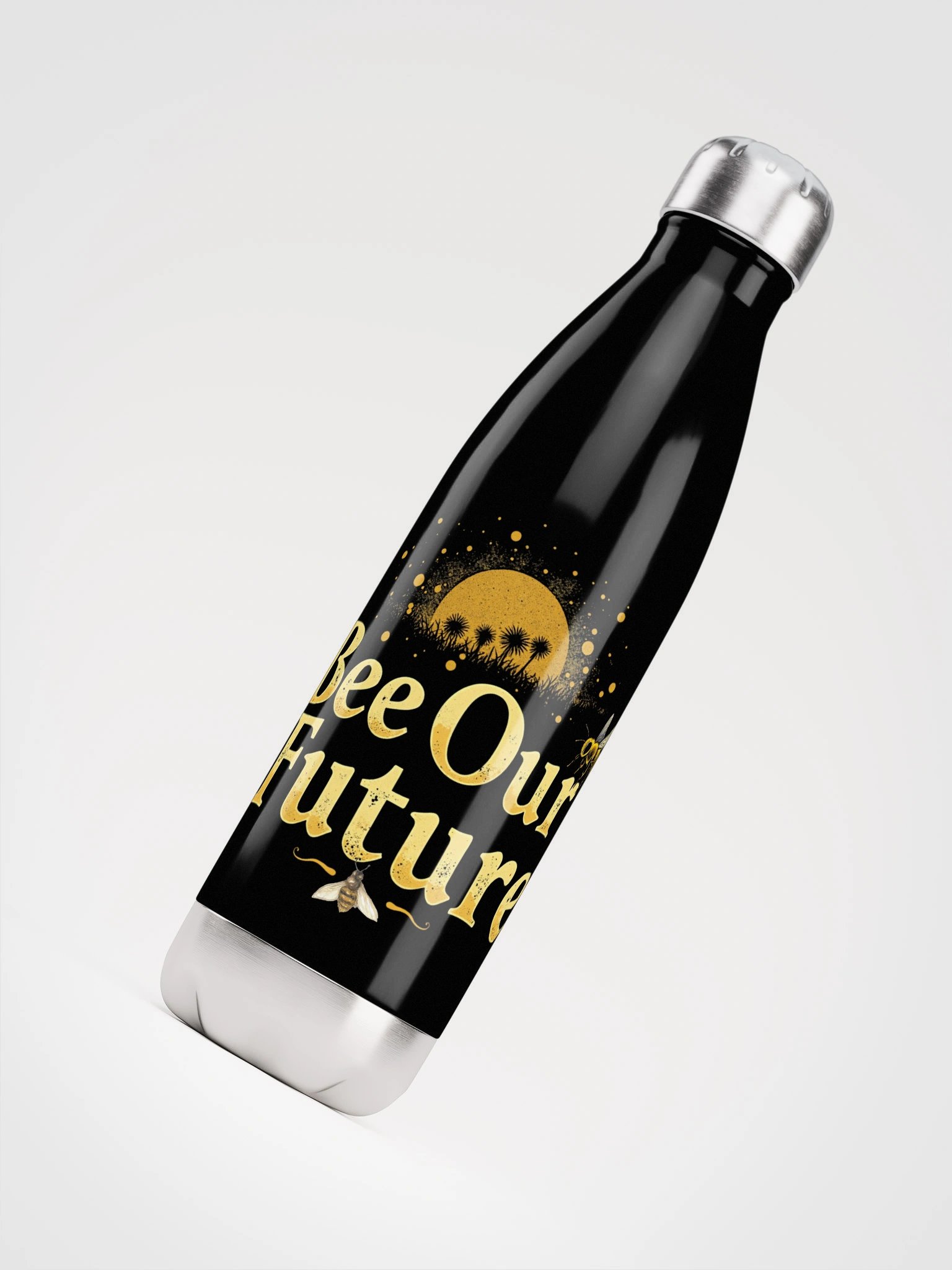 Nature's Buzz Stainless Steel Water Bottle product image (4)