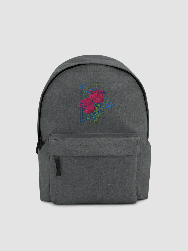 Rose Garden Embroidered Backpack product image (1)
