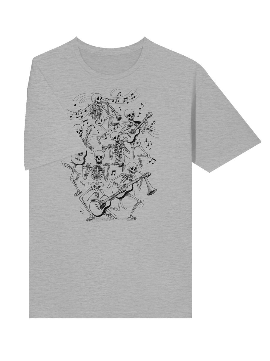 Skeleton Symphony Unisex T-Shirt product image (10)