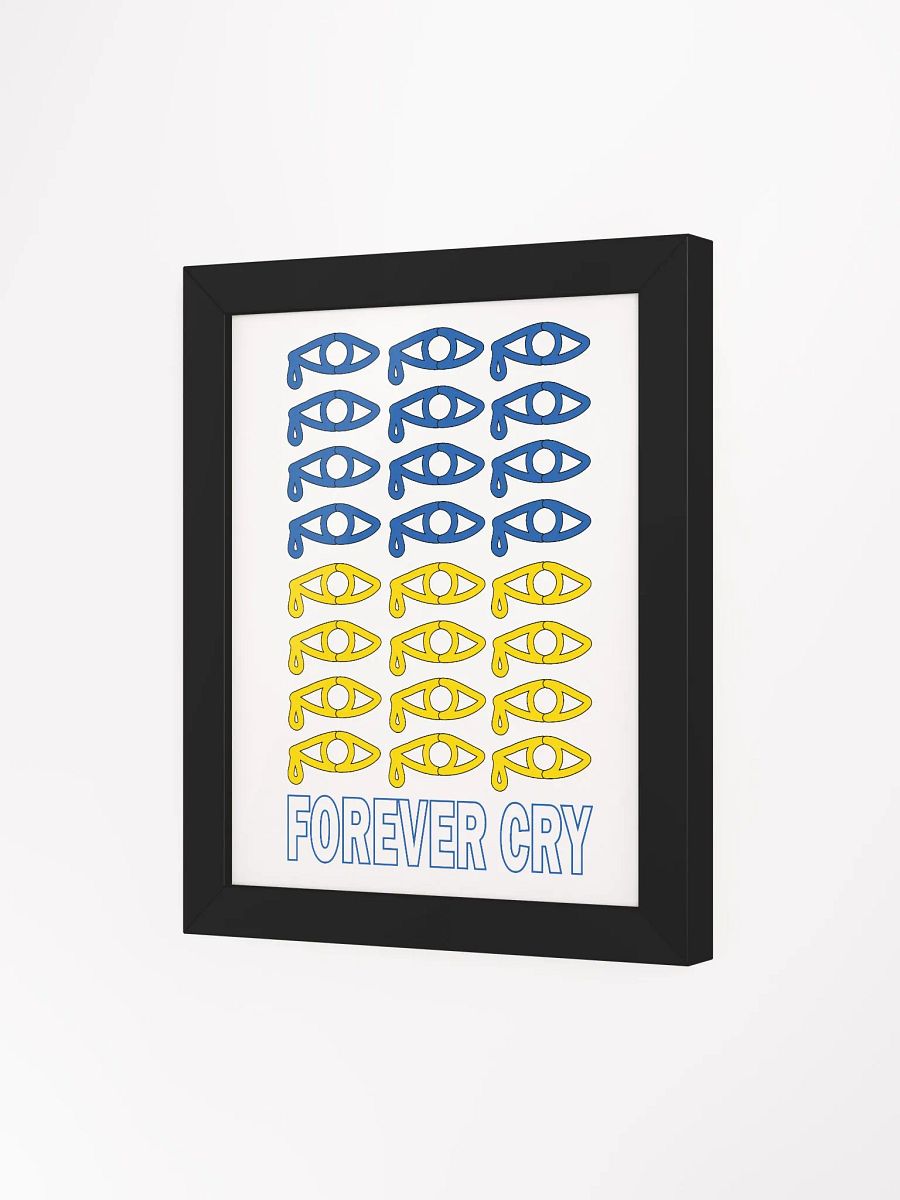 Ukraine - Forever Cry - Framed High-Quality Matte Poster product image (3)