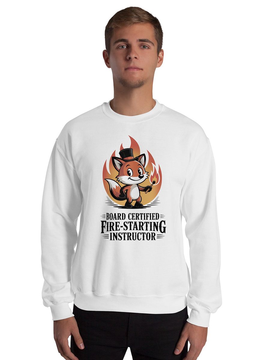 Fire Starting Instructor Human Design Manifestor Sweatshirt product image (2)