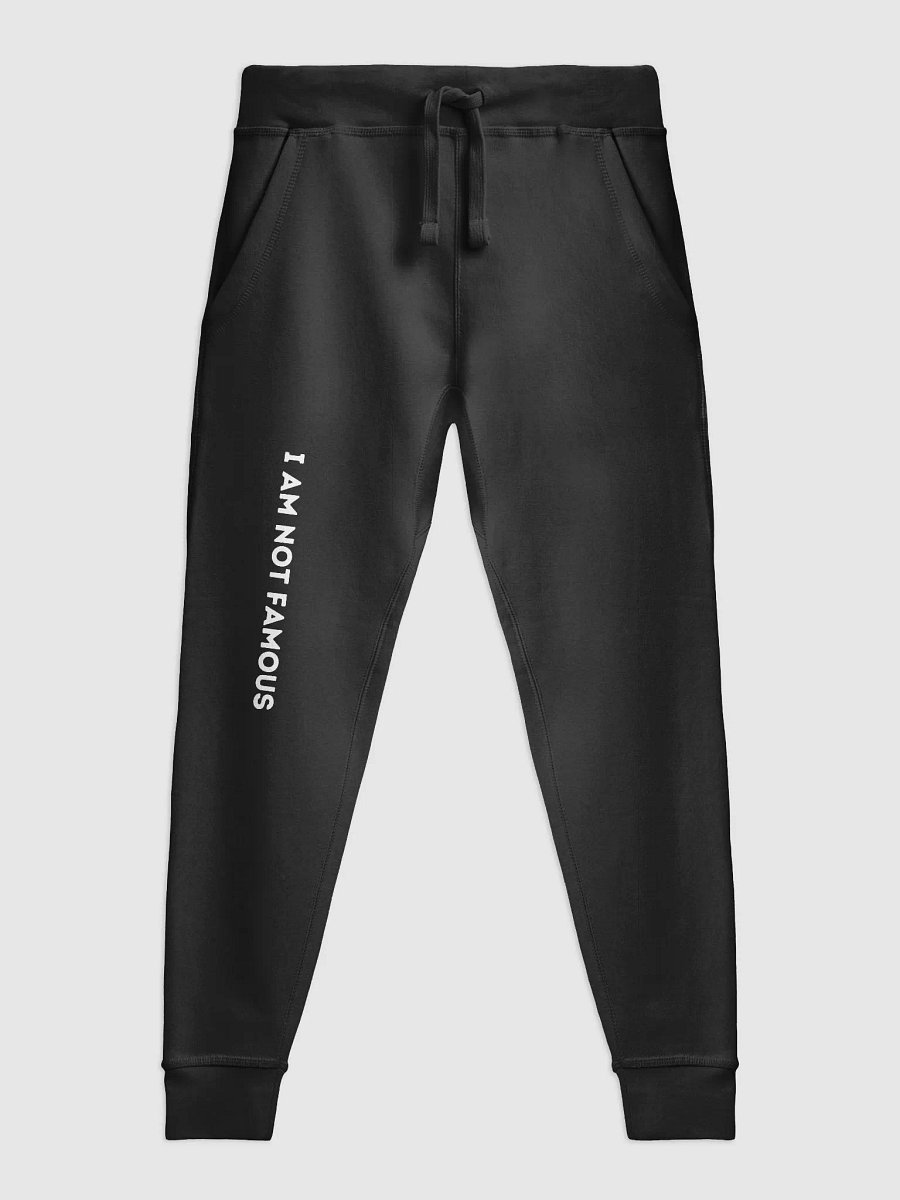 I AM NOT FAMOUS SWEATPANTS product image (1)