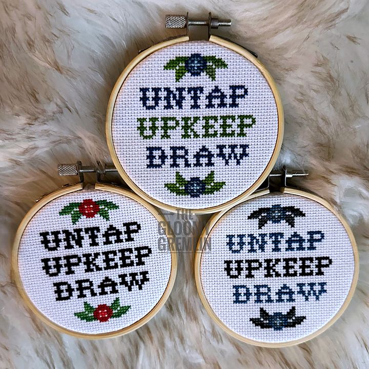 Untap Upkeep Draw - Cross Stitch Pattern product image (2)