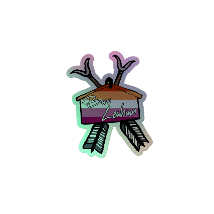 Bow Lesbian (Holographic) product image (2)