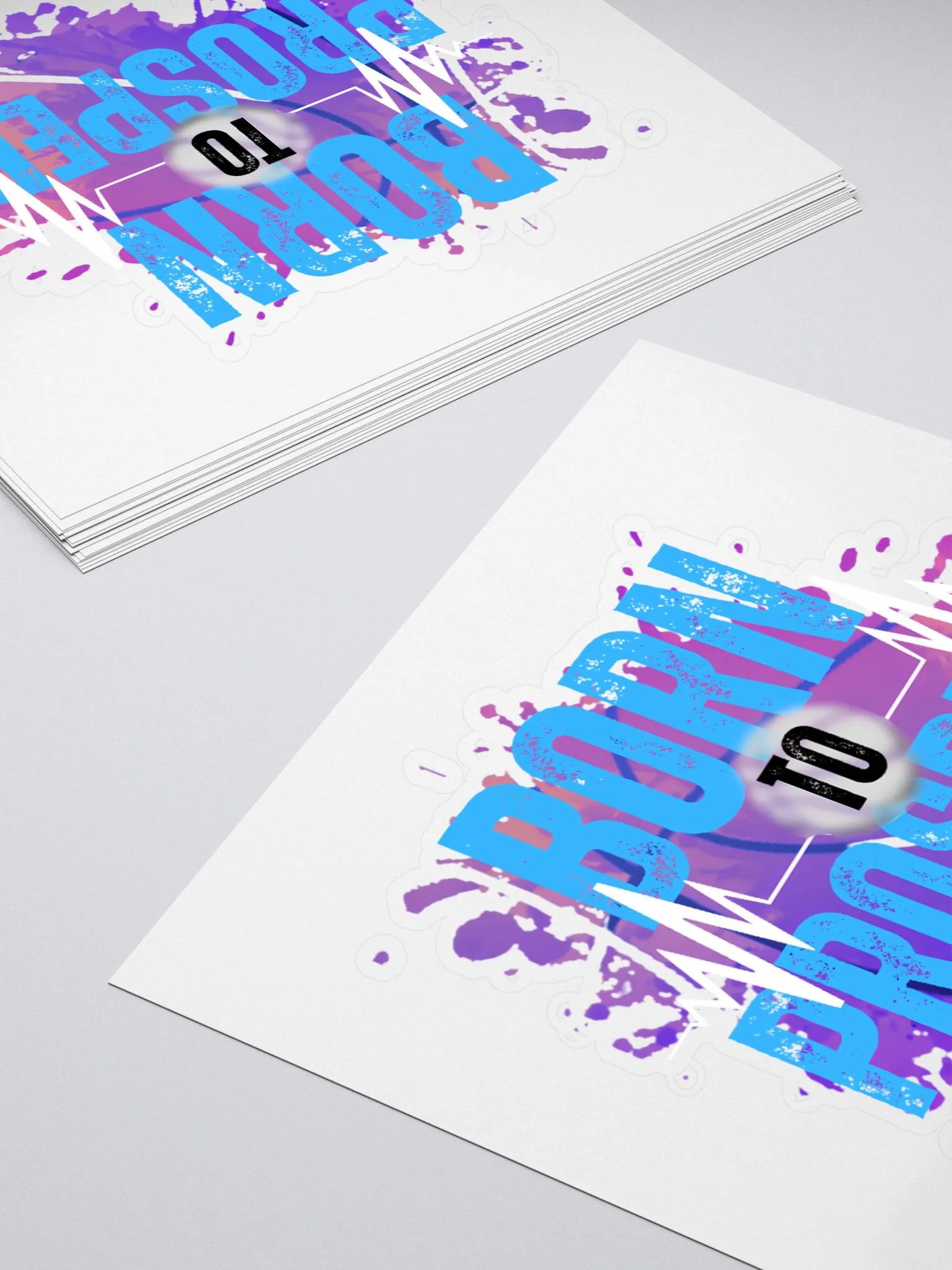 Born to Prosper - Kiss Cut Stickers product image (4)