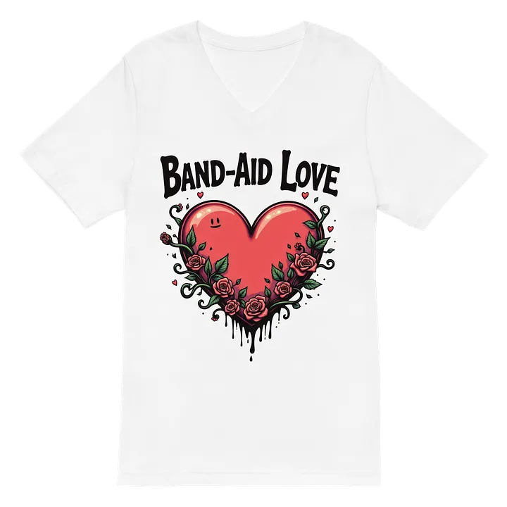 Band-Aid Love V-Neck Tee product image (2)