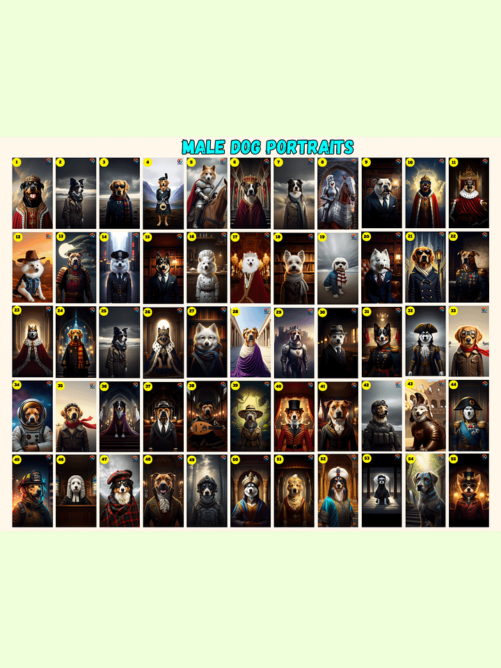 Custom Pet Portrait with King Outfit and Crown – Royal Digital Pet Art – Funny Pet Gift – Printable Dog or Cat Portrait product image (2)