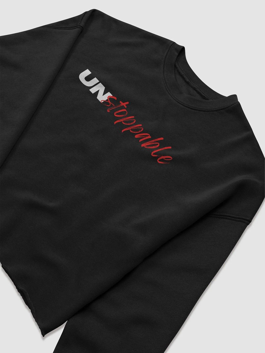 Unstoppable Script Fleece Crop Sweatshirt product image (10)