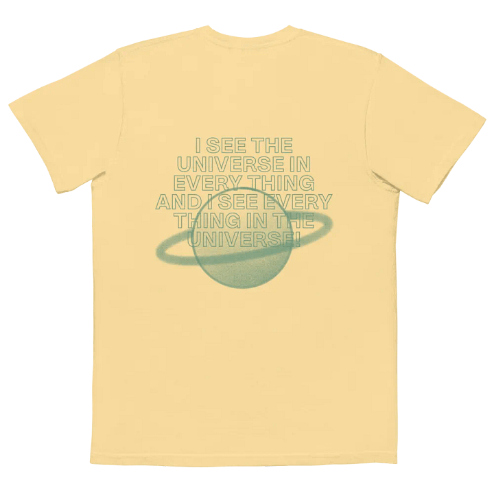 I See The Universe T-Shirt Yellow product image (2)
