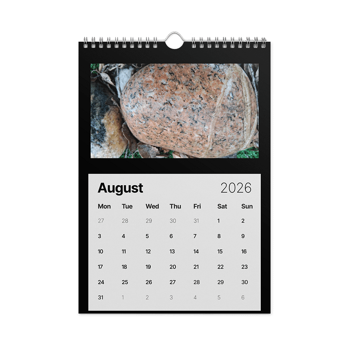 2026 Rock Calendar product image (2)
