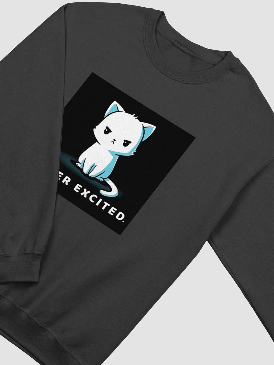 Super Excited Cat Crewneck Sweatshirt product image (18)