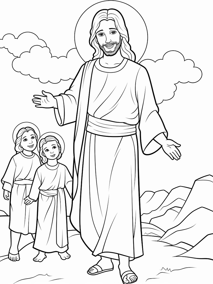 Bible Coloring Pages for Kids - 300 Images product image (7)