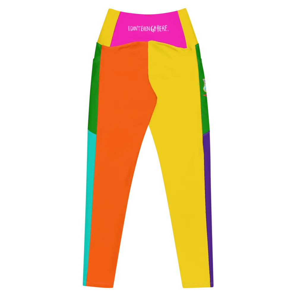 School of Chaos Colourblock Leggings product image (8)