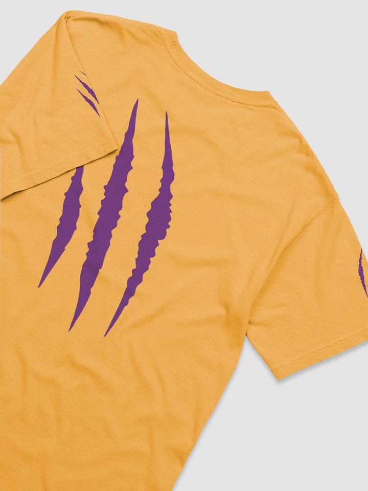 "Scratch Claws" (Purple) Comfort Colors Garment-Dyed Heavyweight T-Shirt product image (2)