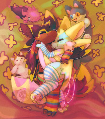 warm cuddles~ 🌼
fullbody for Danimineiro
