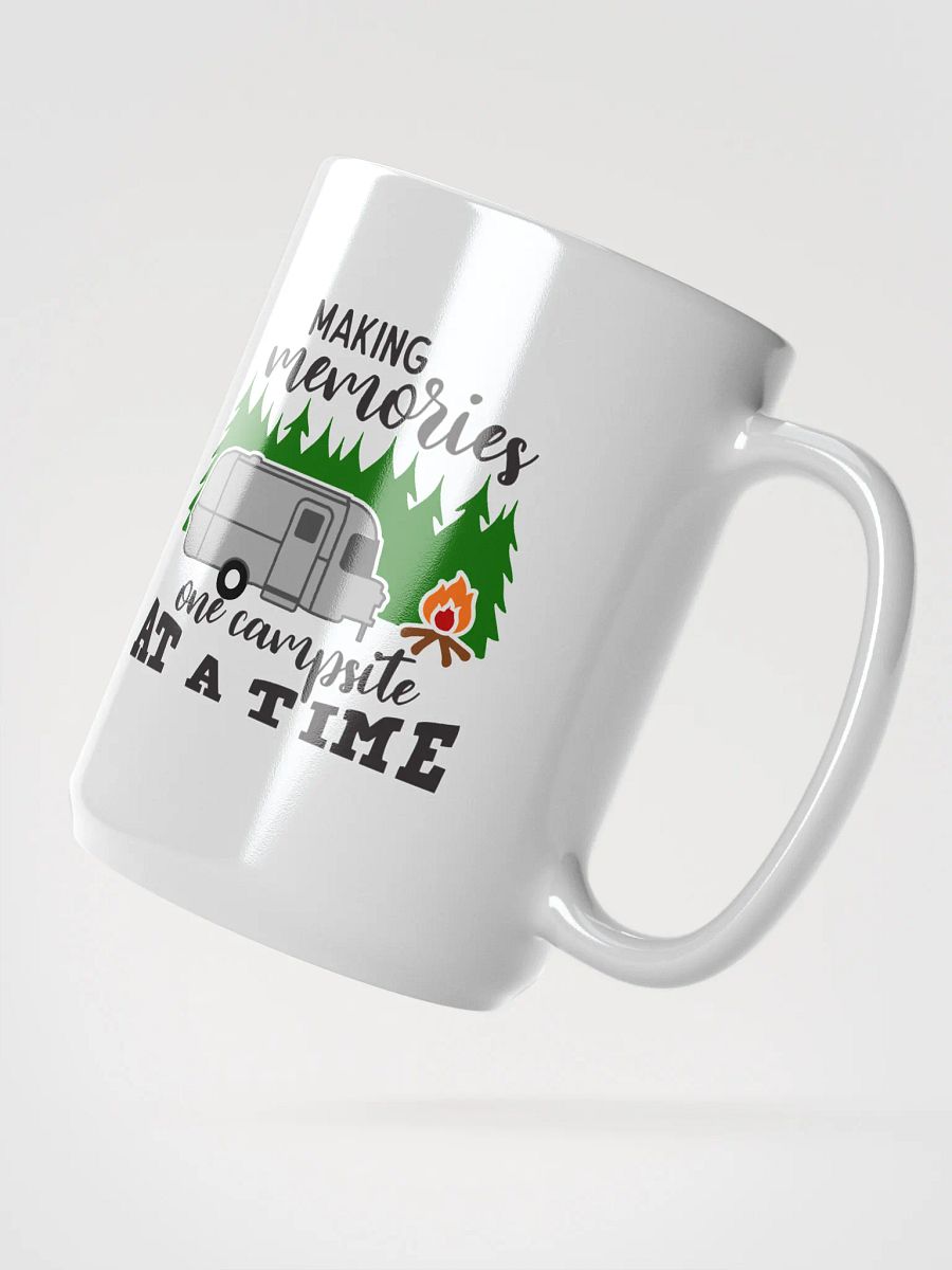 Campsite Memories White Glossy Mug product image (2)