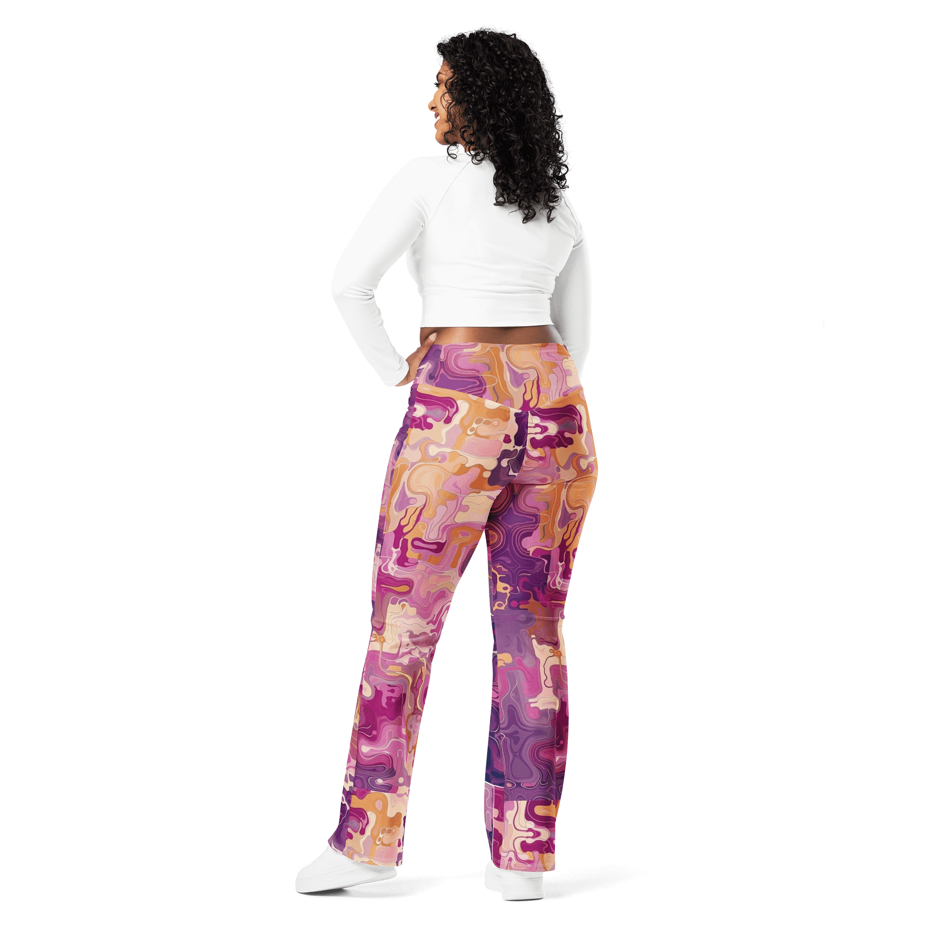 EcoChic Flare Leggings product image (1)
