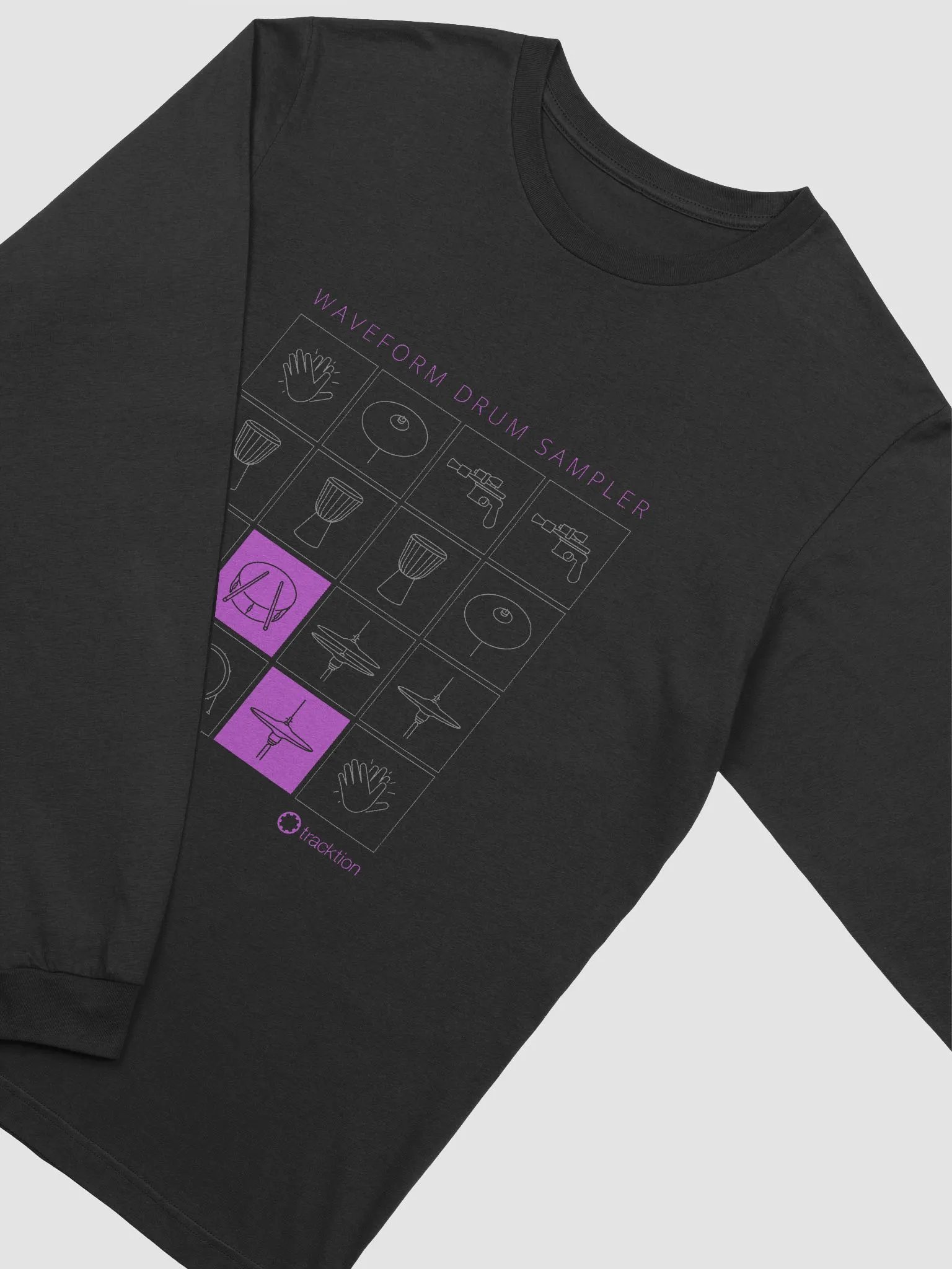 Drum Sampler Supersoft Long Sleeve T-shirt product image (2)