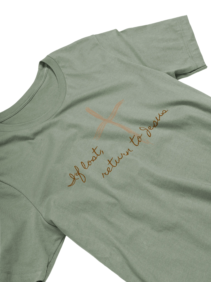Return to Jesus T-shirt product image (5)