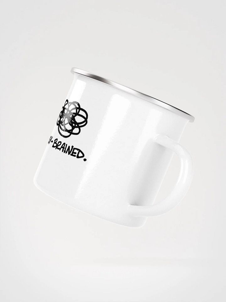 BUSY-BRAINED Enamel Mug product image (2)