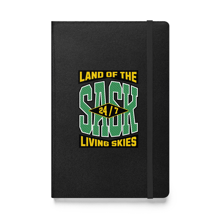 Sask Land Of The Living Skies 24/7 Hardcover Notebook product image (1)