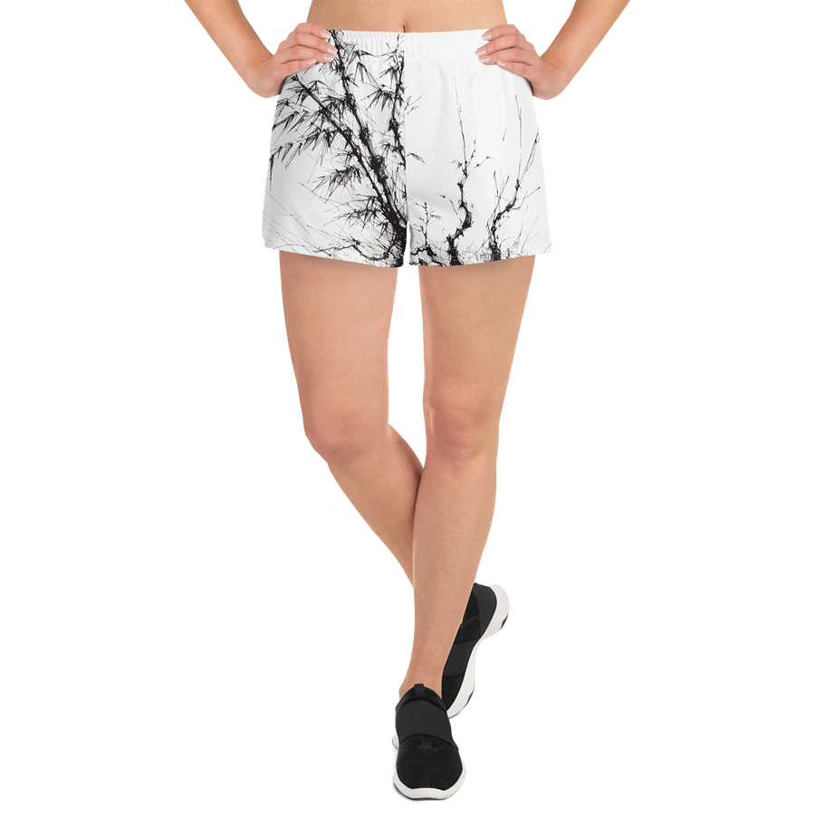 Bamboo Print Unisex Athletic Shorts product image (21)