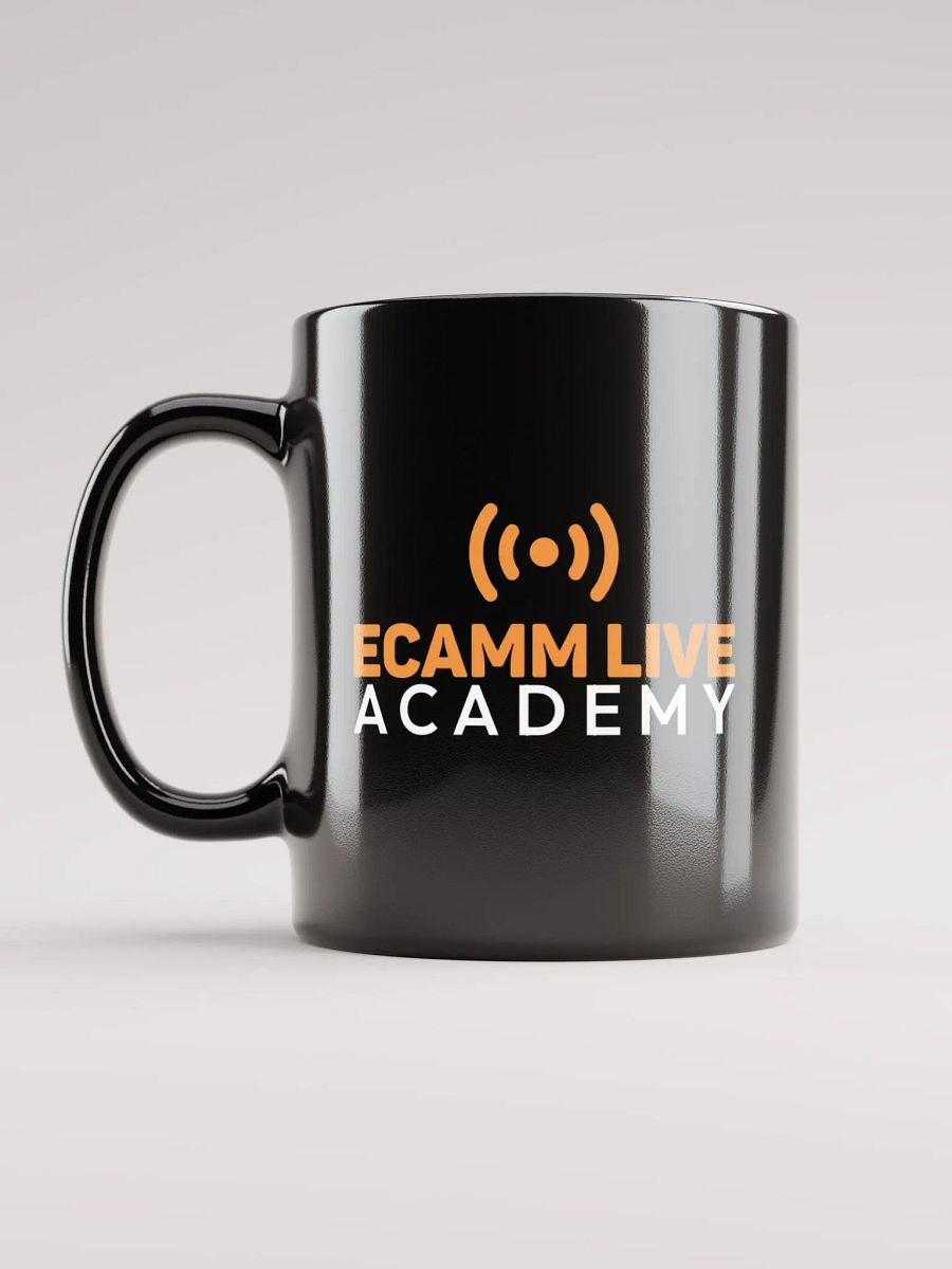 Ecamm Live Academy Black Gloss Mug product image (1)