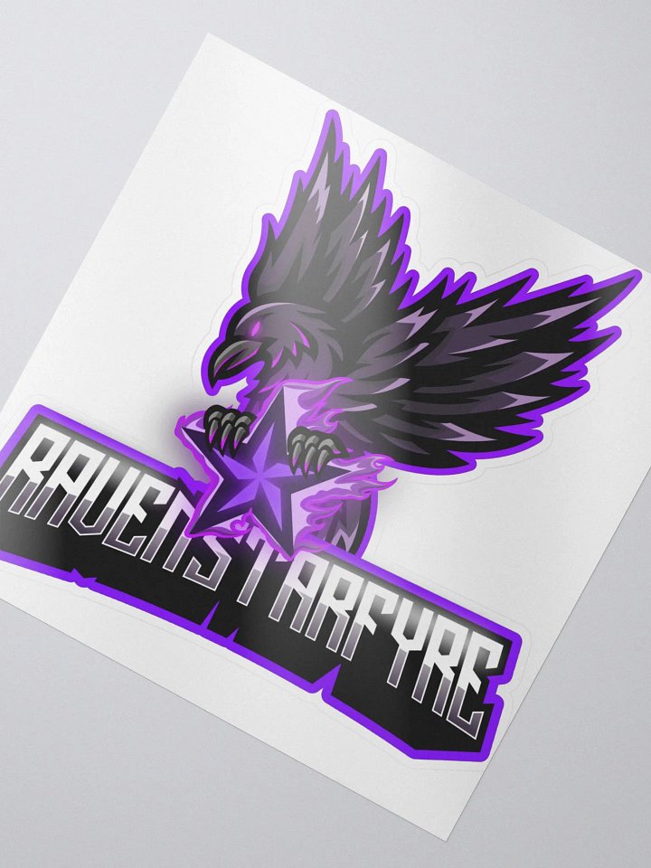RavenStarFyre Logo sticker product image (2)
