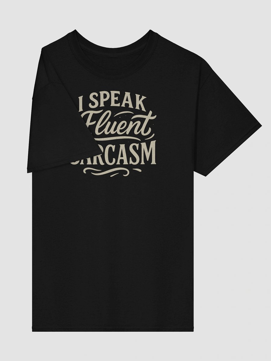 Fluent in Sass – Retro Sarcasm Expert Tee product image (4)