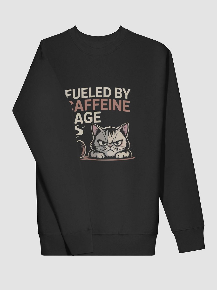 Caffeine Rage Cat Premium Sweatshirt product image (3)