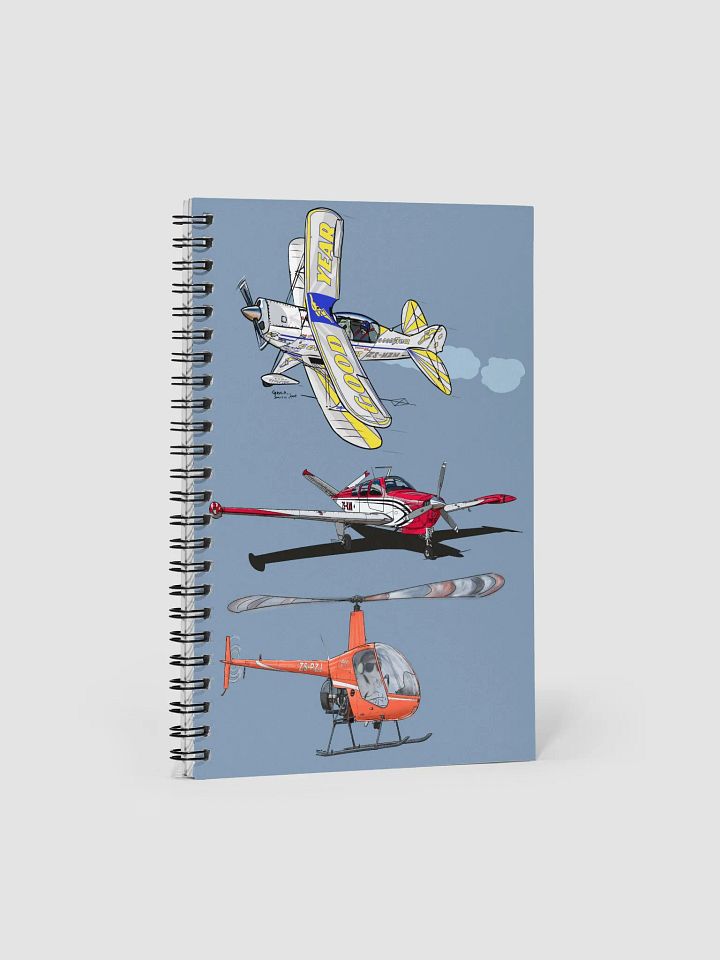 Skyward Spirits Collection 1 Notebook Perfect Gift for Pilots & Enthusiasts Sketching Doodling Journals product image (1)