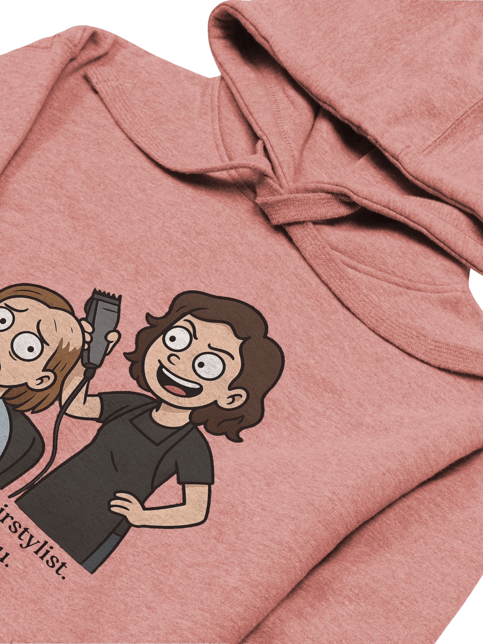 “Piss Off A Hair Stylist. I Dare You.” Funny Stylist Hoodie | Sarcastic Hairdresser Hoodie product image (1)