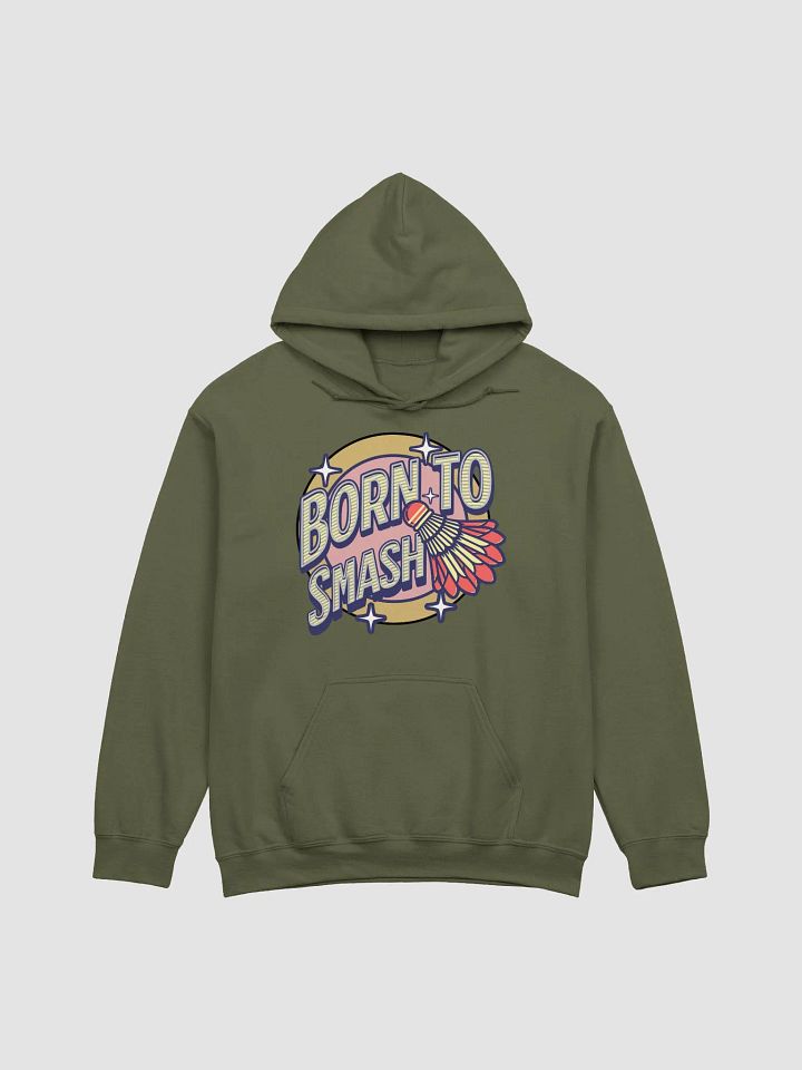 Born To Smash Badminton Champion Hoodie product image (1)